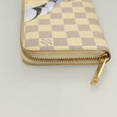 LOUIS VUITTON Damier Azur Illustre Balloon Zippy Wallet N63006 LV Auth 127710-4