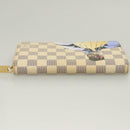 LOUIS VUITTON Damier Azur Illustre Balloon Zippy Wallet N63006 LV Auth 127710-6