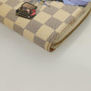 LOUIS VUITTON Damier Azur Illustre Balloon Zippy Wallet N63006 LV Auth 127710-15