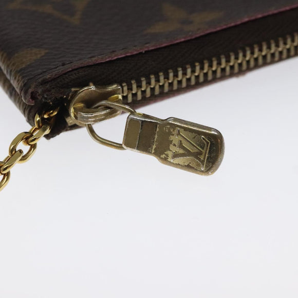 LOUIS VUITTON Monogram Vivienne Pochette Cles Coin Purse M81639 LV Auth 127715