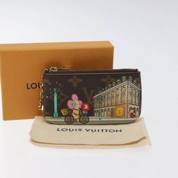 LOUIS VUITTON Monogram Vivienne Pochette Cles Coin Purse M81639 LV Auth 127715