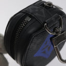 LOUIS VUITTON Monogram Eclipse Etui earphones Accessory Case GI0844 Auth 127716-15