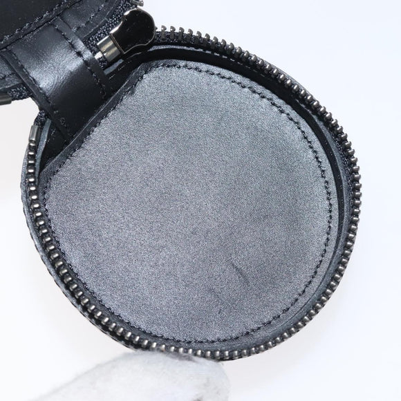 LOUIS VUITTON Monogram Eclipse Etui earphones Accessory Case GI0844 Auth 127716