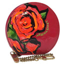 LOUIS VUITTON Vernis Rose Porte Monnaie Chapeau Coin Purse M93690 Auth 127718-1