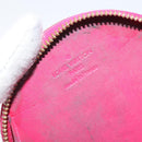 LOUIS VUITTON Vernis Rose Porte Monnaie Chapeau Coin Purse M93690 Auth 127718-18