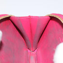 LOUIS VUITTON Vernis Rose Porte Monnaie Chapeau Coin Purse M93690 Auth 127718-19