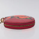LOUIS VUITTON Vernis Rose Porte Monnaie Chapeau Coin Purse M93690 Auth 127718-3