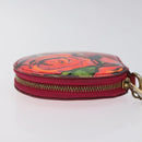 LOUIS VUITTON Vernis Rose Porte Monnaie Chapeau Coin Purse M93690 Auth 127718-4
