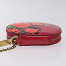 LOUIS VUITTON Vernis Rose Porte Monnaie Chapeau Coin Purse M93690 Auth 127718-6