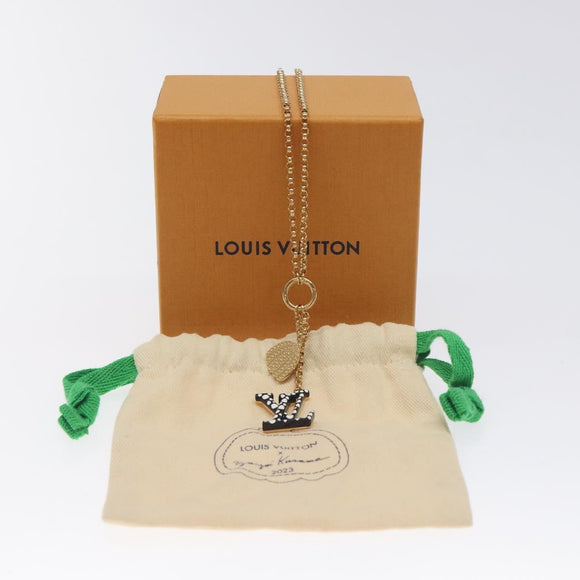 LOUIS VUITTON Yayoi Kusama Collier LV Iconic Infinity Dot M01079 LV Auth 127719M