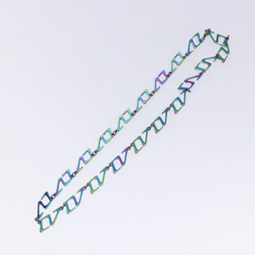 LOUIS VUITTON Collier LV Links Necklace metal Green M68909 LV Auth 127721M - 0