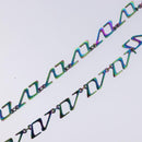 LOUIS VUITTON Collier LV Links Necklace metal Green M68909 LV Auth 127721M-4