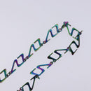 LOUIS VUITTON Collier LV Links Necklace metal Green M68909 LV Auth 127721M-5