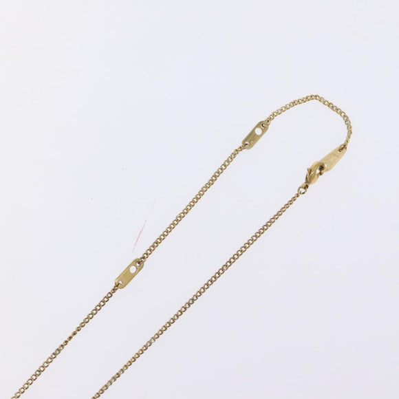 LOUIS VUITTON Collier Map LV Printed Initials City Paris M68261 LV Auth 127722