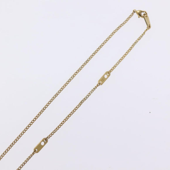 LOUIS VUITTON Collier Map LV Printed Initials City Paris M68261 LV Auth 127722