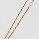 LOUIS VUITTON LVxTM 2 Necklace Super Flat metal Gold Tone M02499 LV Auth 127723M-13