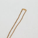 LOUIS VUITTON LVxTM 2 Necklace Super Flat metal Gold Tone M02499 LV Auth 127723M-7