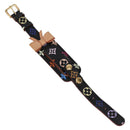LOUIS VUITTON Monogram Multicolor Porto Address Bracelet M92599 LV Auth 127725V-1