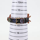 LOUIS VUITTON Monogram Multicolor Porto Address Bracelet M92599 LV Auth 127725V-10