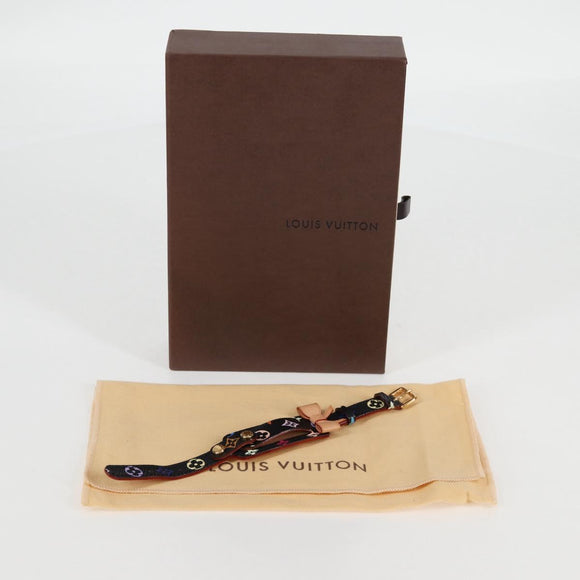 LOUIS VUITTON Monogram Multicolor Porto Address Bracelet M92599 LV Auth 127725V