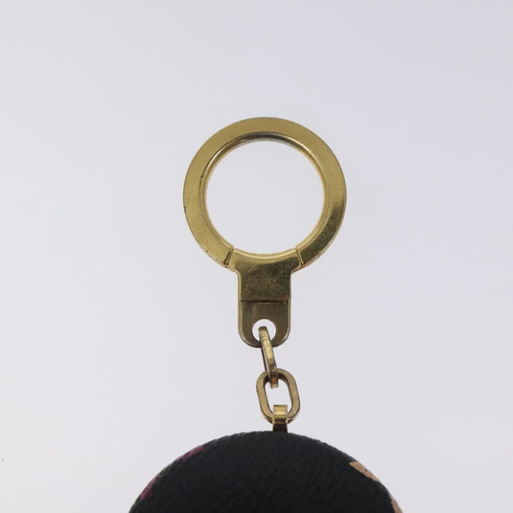 LOUIS VUITTON Monogram Multicolor Astropill Key Holder Black M51912 Auth 127727