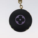 LOUIS VUITTON Monogram Multicolor Astropill Key Holder Black M51912 Auth 127727-5