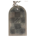 LOUIS VUITTON Damier Porte Cles Porto Address Key Ring metal M65770 Auth 127729-3