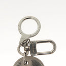 LOUIS VUITTON Damier Porte Cles Porto Address Key Ring metal M65770 Auth 127729-4