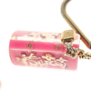 LOUIS VUITTON Porte Cles Speedy Unclusion Charm metal Pink M65024 LV Auth 127733-7