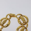 CHANEL Chain Belt metal Gold CC Auth 127734V-5