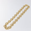 CHANEL Chain Belt metal Gold CC Auth 127734V-6