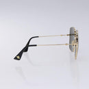 GUCCI GG Sunglasses Plastic Gold 127736M Auth 127736M-4