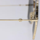 GUCCI GG Sunglasses Plastic Gold 127736M Auth 127736M-8