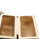 CHANEL Matelasse Chain Shoulder Bag Lamb Skin Black Gold CC Auth 127743SM-20