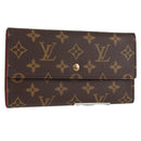 LOUIS VUITTON Monogram Porte Tresol International Wallet M61215 LV Auth 127744V-1