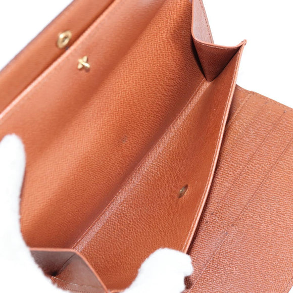 LOUIS VUITTON Monogram Porte Tresol International Wallet M61215 LV Auth 127744V