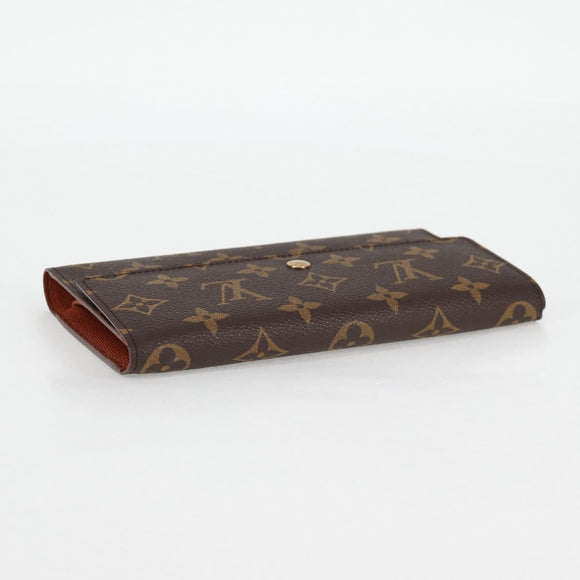 LOUIS VUITTON Monogram Porte Tresol International Wallet M61215 LV Auth 127744V