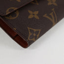 LOUIS VUITTON Monogram Porte Tresol International Wallet M61215 LV Auth 127744V-7