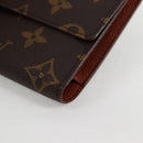 LOUIS VUITTON Monogram Porte Tresol International Wallet M61215 LV Auth 127744V-14
