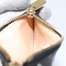 LOUIS VUITTON Multicolor Pochette Cles Coin Purse Black M13664 LV Auth 127749-17