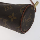 LOUIS VUITTON Monogram Papillon Pouch LV Auth 127754-15