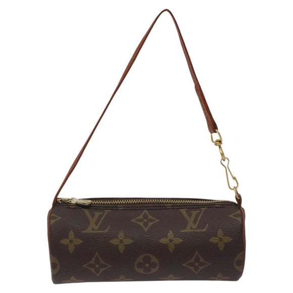 LOUIS VUITTON Monogram Papillon Pouch LV Auth 127754