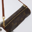 LOUIS VUITTON Monogram Papillon Pouch LV Auth 127754-6