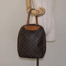 LOUIS VUITTON Monogram Excursion Hand Bag M41450 LV Auth 127756-22