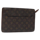 LOUIS VUITTON Monogram Pochette Homme Clutch Bag M51795 LV Auth 127757-1