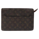 LOUIS VUITTON Monogram Pochette Homme Clutch Bag M51795 LV Auth 127757-13