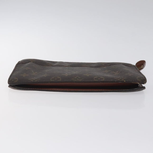 LOUIS VUITTON Monogram Pochette Homme Clutch Bag M51795 LV Auth 127757