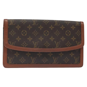 LOUIS VUITTON Monogram Pochette Dam GM Clutch Bag M51810 LV Auth 127758