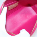LOUIS VUITTON Vernis Ikat Flower Pochette Cosmetic Pink M90045 LV Auth 127772-10