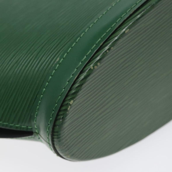 LOUIS VUITTON Epi Saint Jacques Poignees Long Bag Green M52334 LV Auth 127775